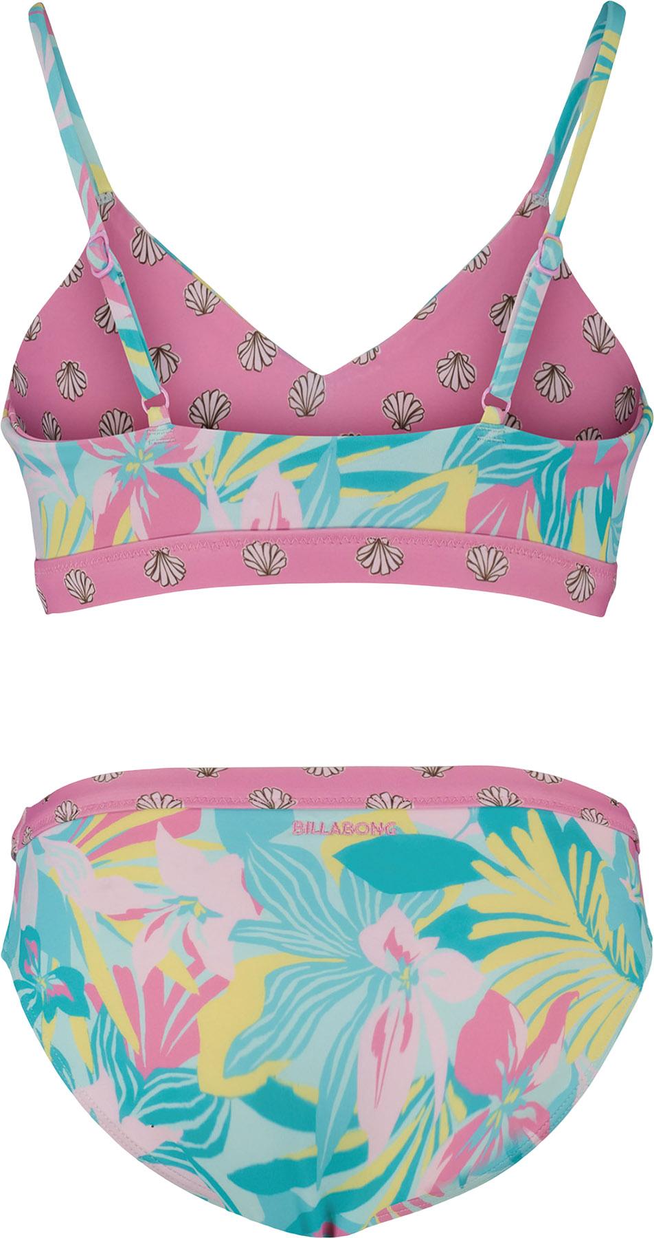 Product gallery image number 2 for product Des Tropics Reverse Bikini Set - Girls