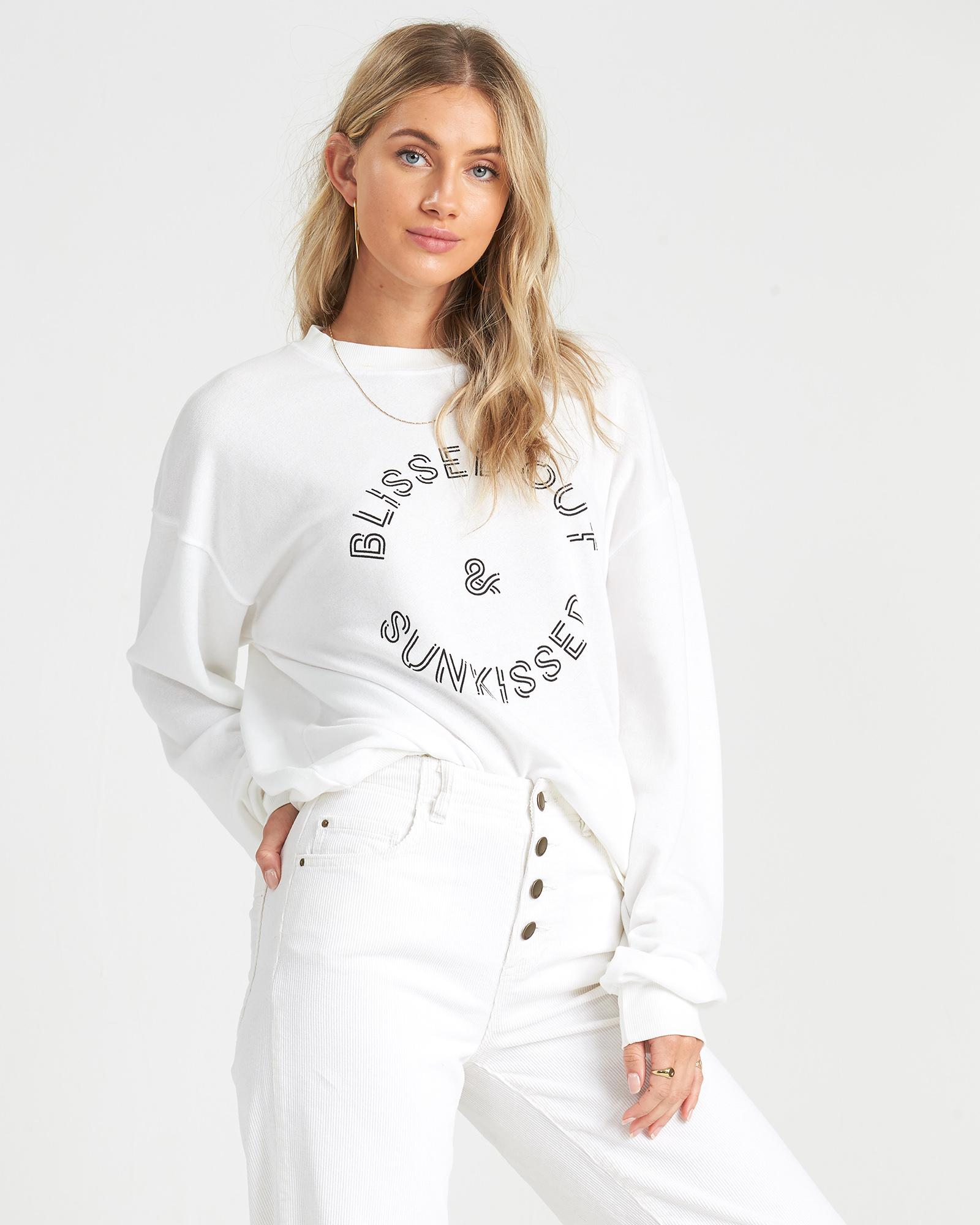 Product gallery image number 2 for product Chandail en molleton Blissed Out - Femme