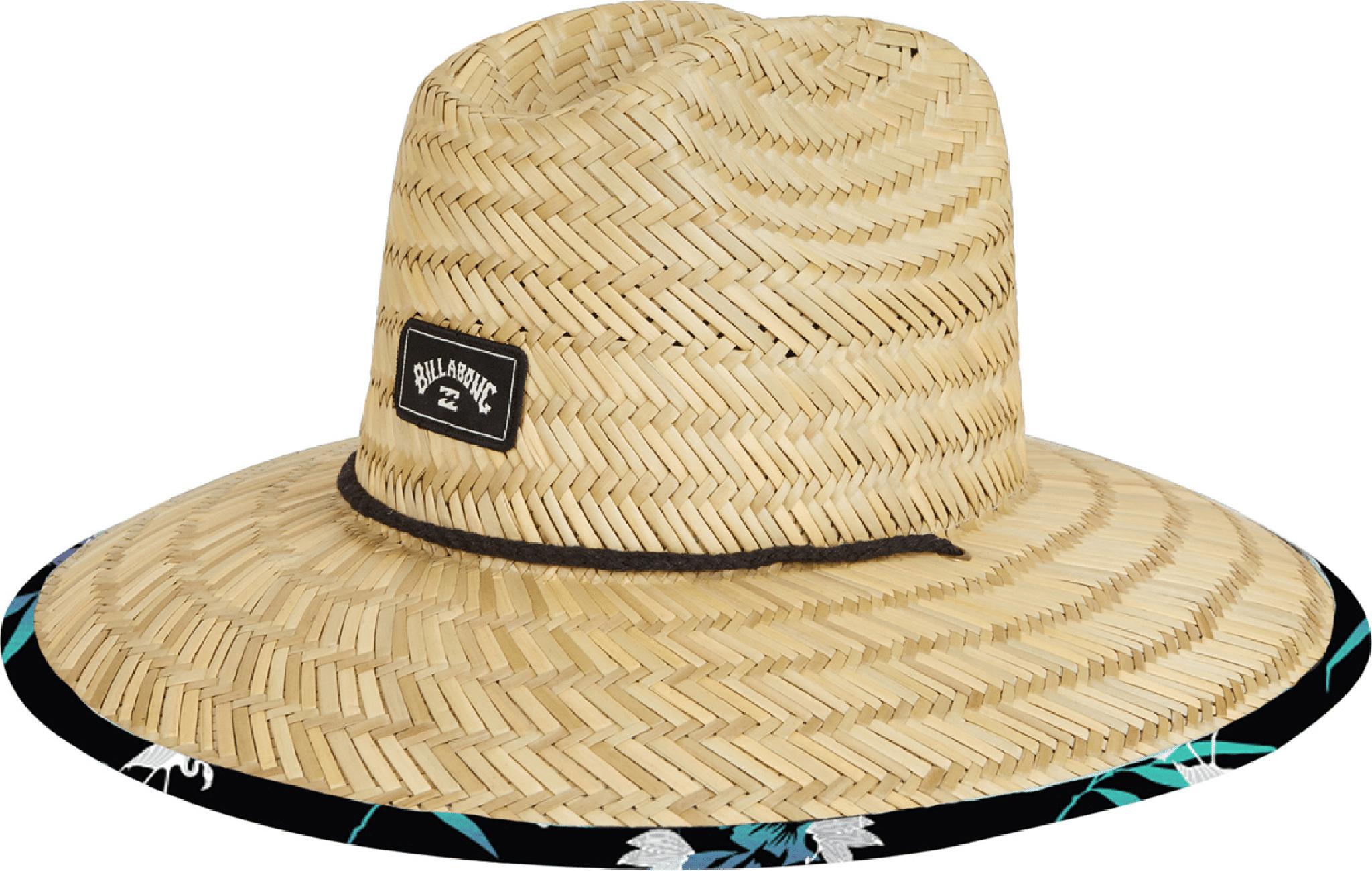 Product gallery image number 4 for product Tides Print Straw Lifeguard Hat - Men's