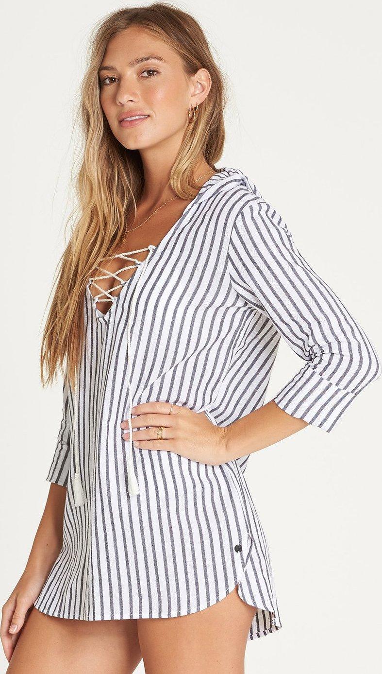 Numéro de l'image de la galerie de produits 2 pour le produit Couvre maillot à capuchon Same Story - Femme