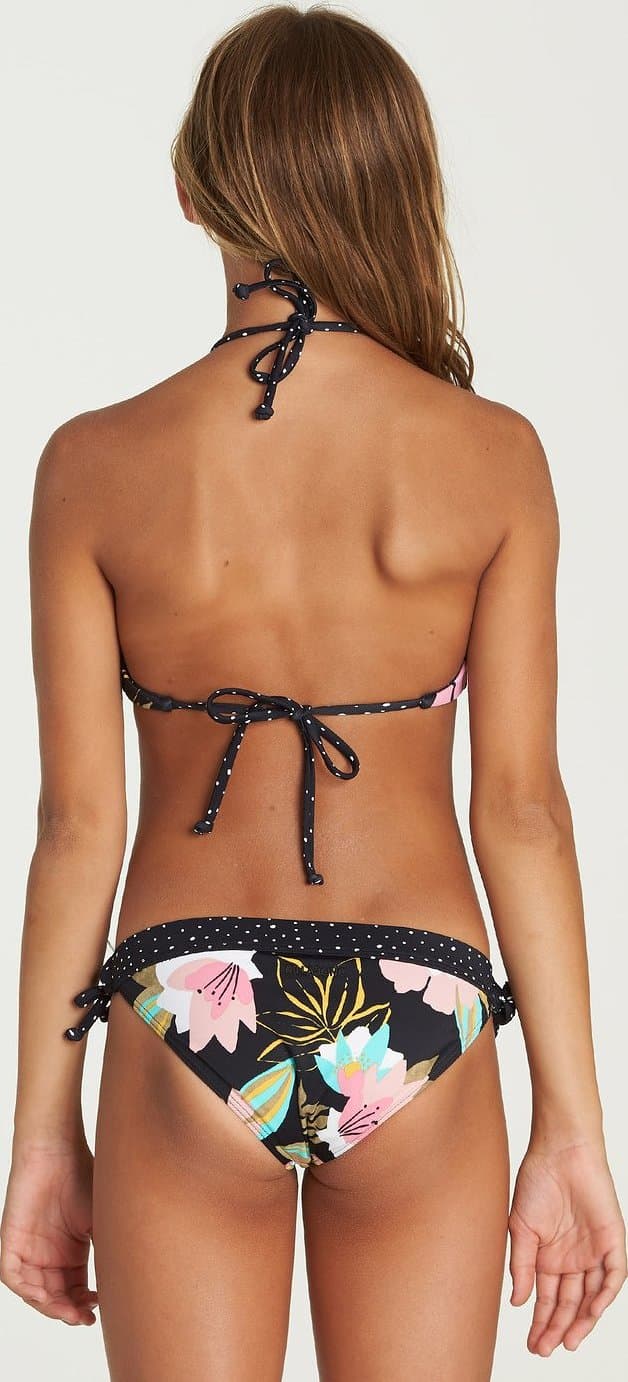 Product gallery image number 3 for product Night Bloom High Neck Bikini Set - Girls