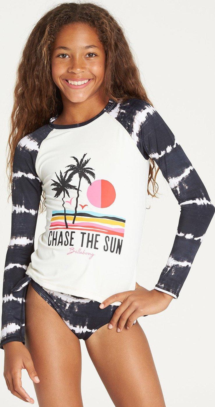 Product gallery image number 1 for product Washed Out Long Sleeve Rashguard - Girls