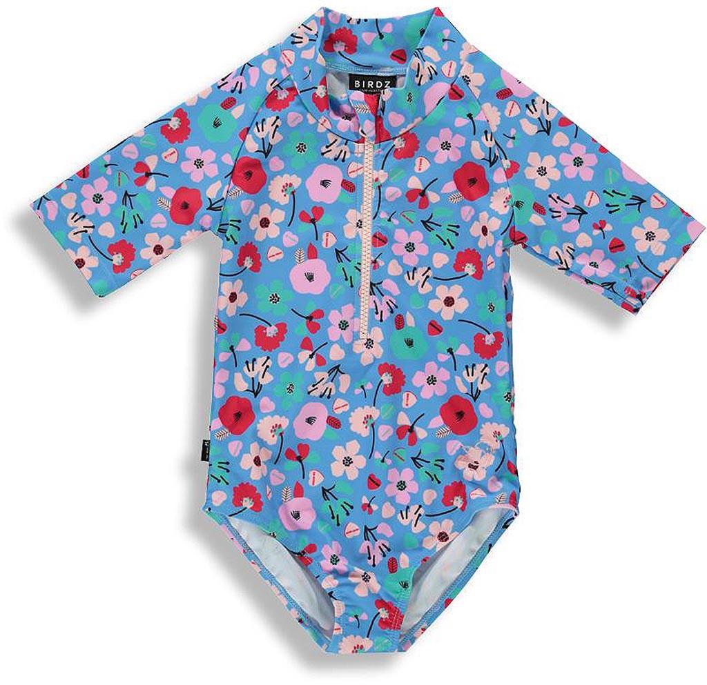 Numéro de l'image de la galerie de produits 1 pour le produit Maillot de bain une pièce à manches Imprimé - Fille