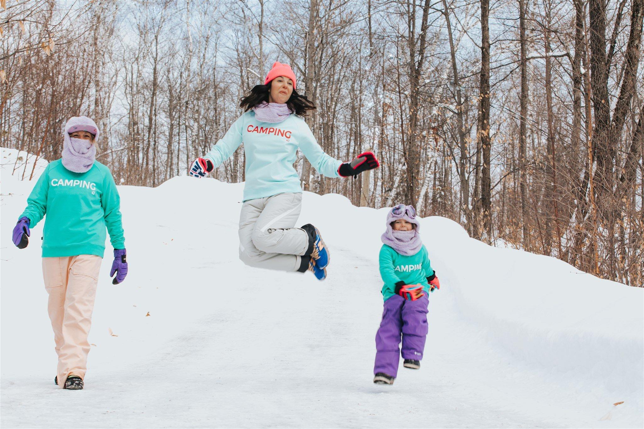 Product gallery image number 3 for product Camping Fleece Sweater - Women's