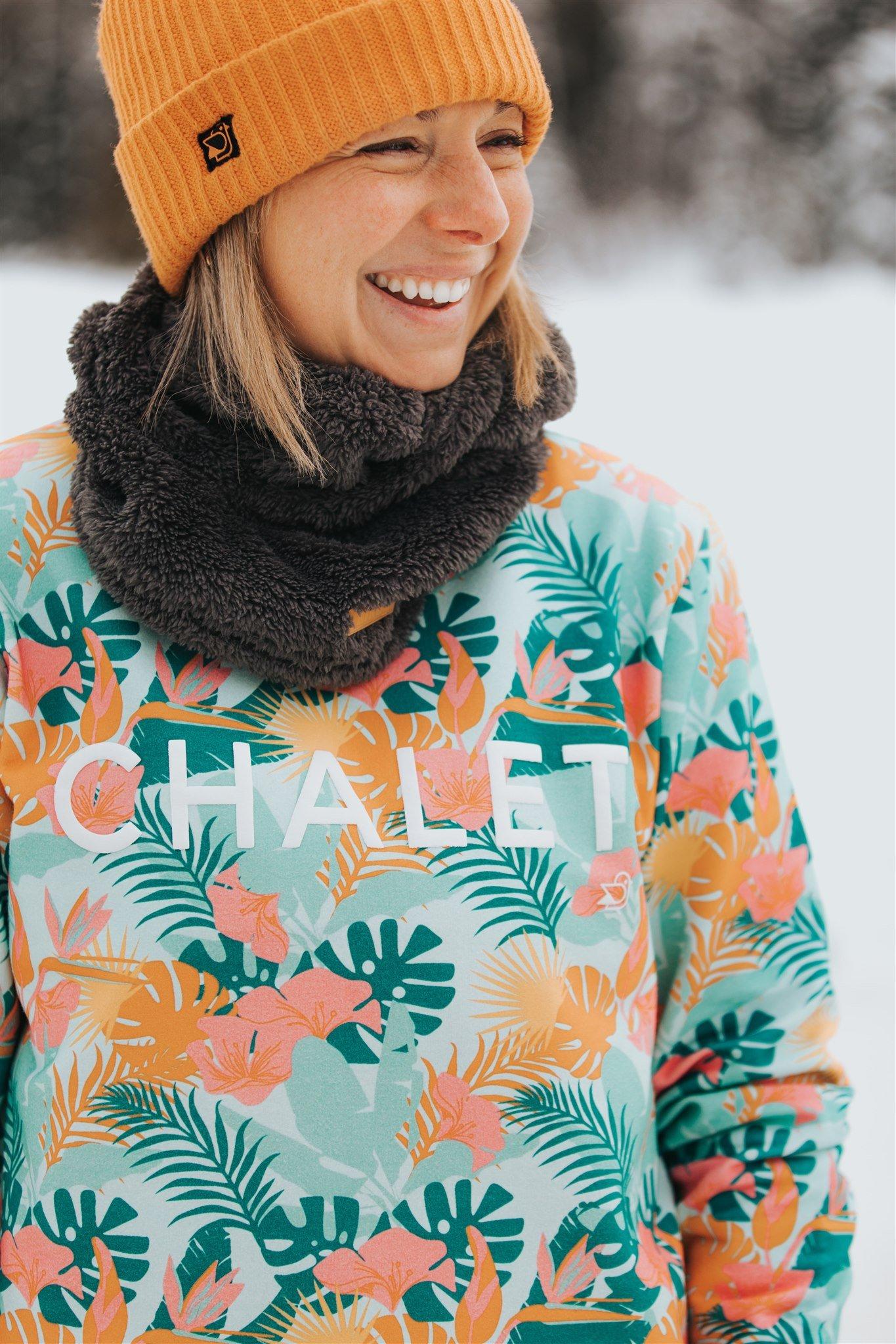 Product gallery image number 2 for product Chalet Printed Fleece Sweater - Women's