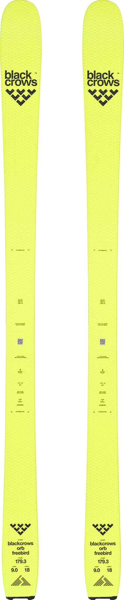 Product gallery image number 1 for product Orb Freebird Touring Skis - Unisex
