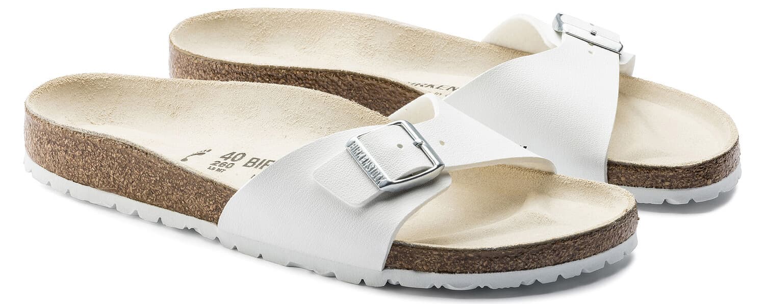 Product gallery image number 2 for product Madrid Birko-Flor Sandals [Narrow] - Women's