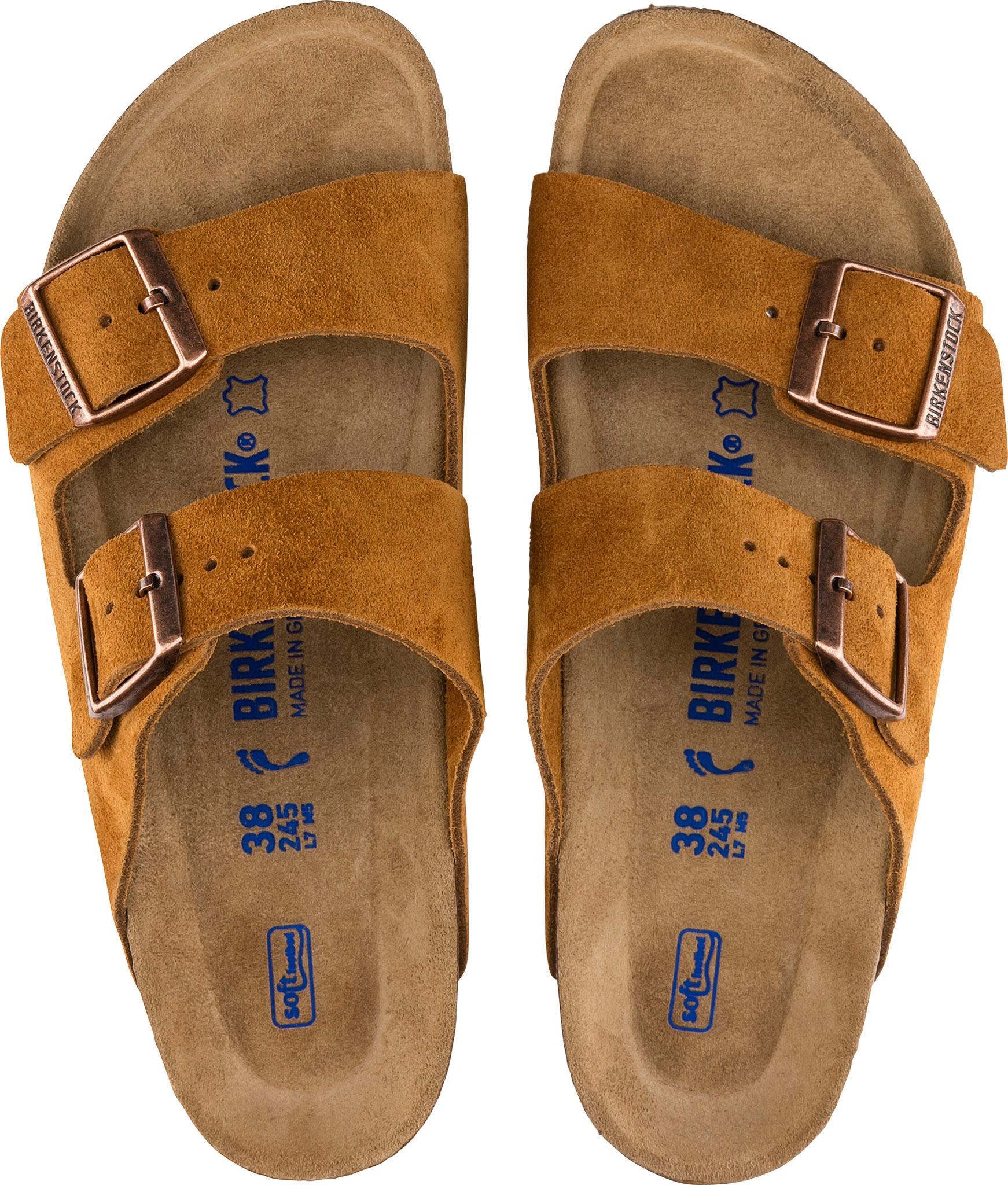 Product gallery image number 3 for product Arizona Soft Footbed Suede Leather Sandals - Unisex