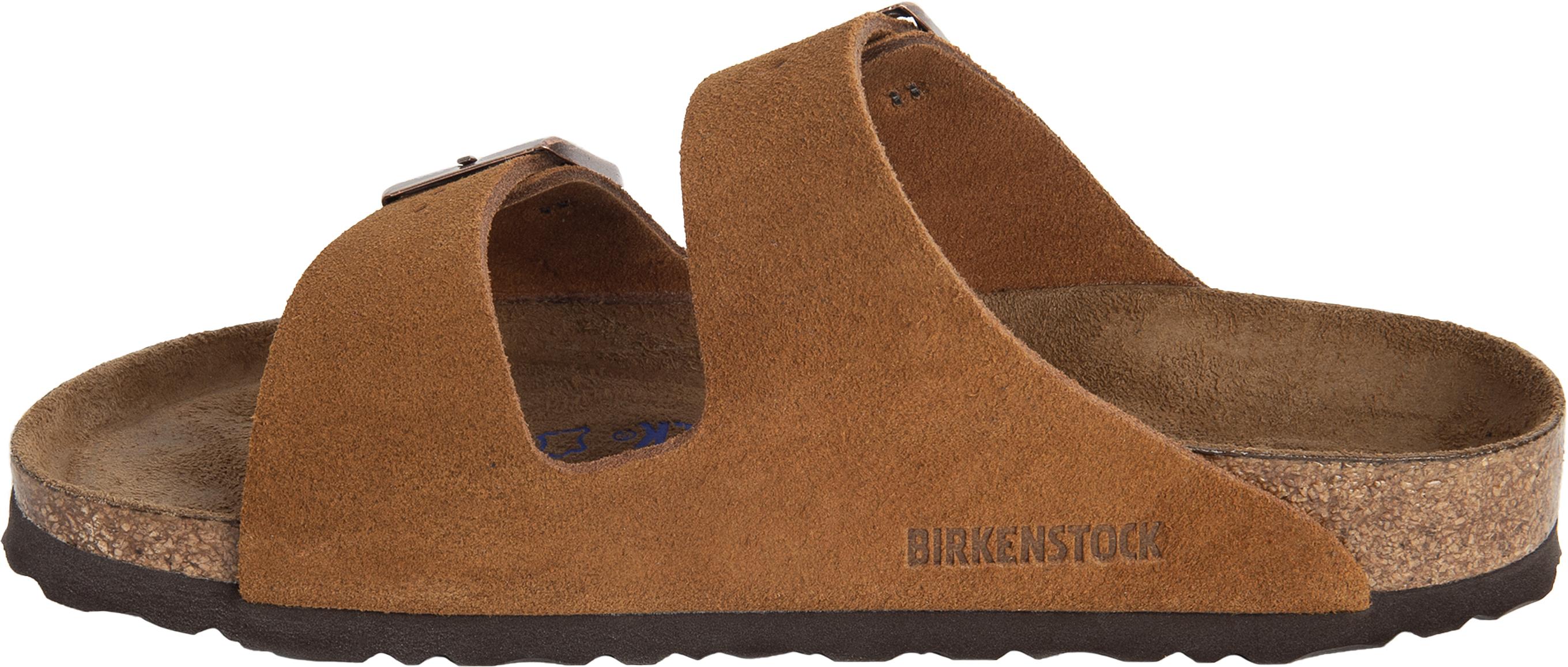 Numéro de l'image de la galerie de produits 6 pour le produit Sandales Arizona Lit de pied souple cuir suède [Étroite] - Femme