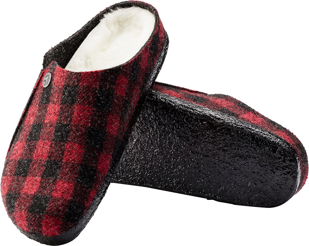 Product gallery image number 2 for product Zermatt Shearling Wool Felt  Slippers [Narrow] - Women's
