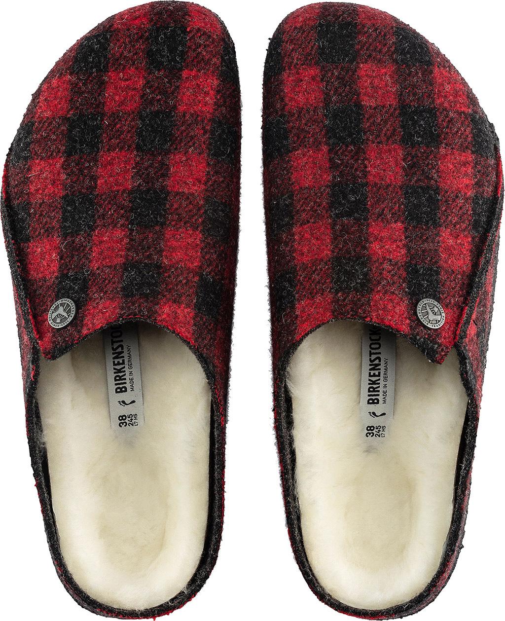 Product gallery image number 3 for product Zermatt Shearling Wool Felt  Slippers [Narrow] - Women's