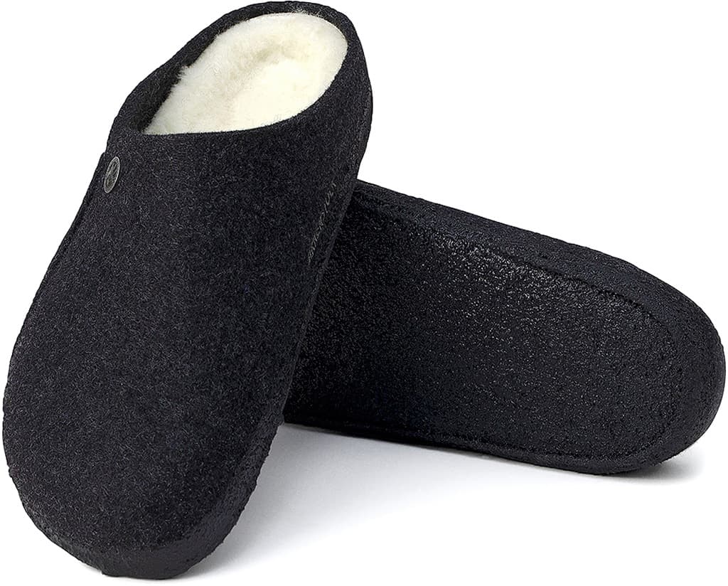 Product gallery image number 5 for product Zermatt Shearling Wool Felt Slippers - Men