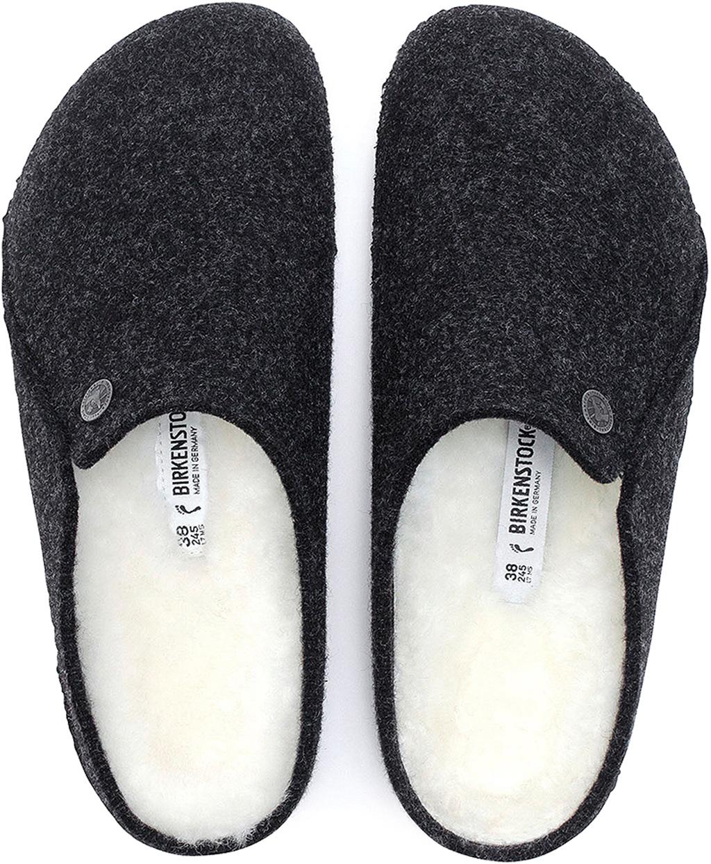 Product gallery image number 3 for product Zermatt Shearling Wool Felt Slippers - Men