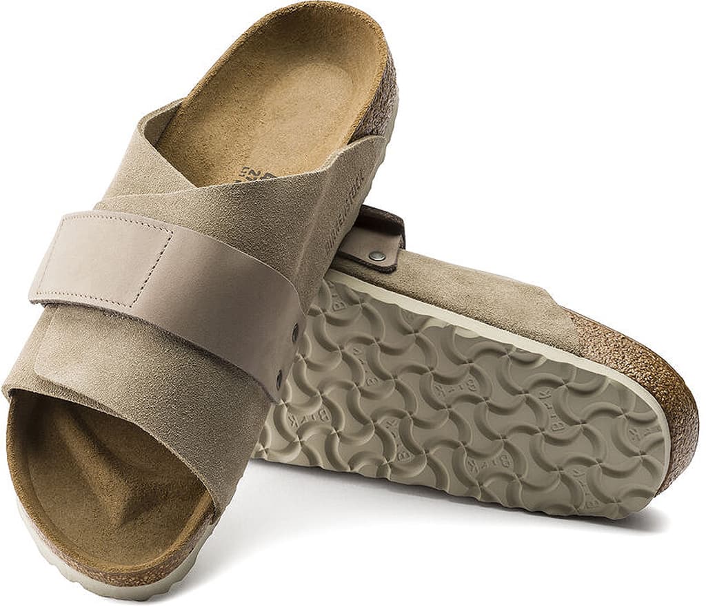 Product gallery image number 2 for product Kyoto Nubuck/Suede Leather Sandals - Men's