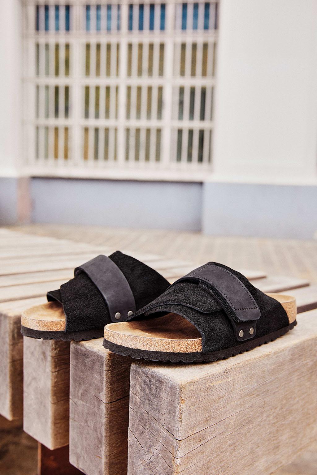 Product gallery image number 3 for product Kyoto Nubuck/Suede Leather Sandals - Men's