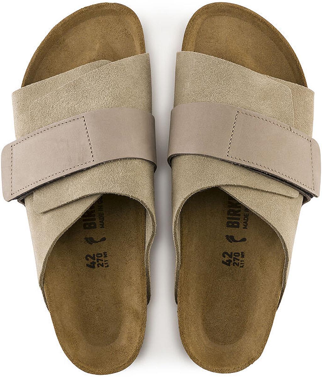 Product gallery image number 6 for product Kyoto Nubuck/Suede Leather Sandals - Men's