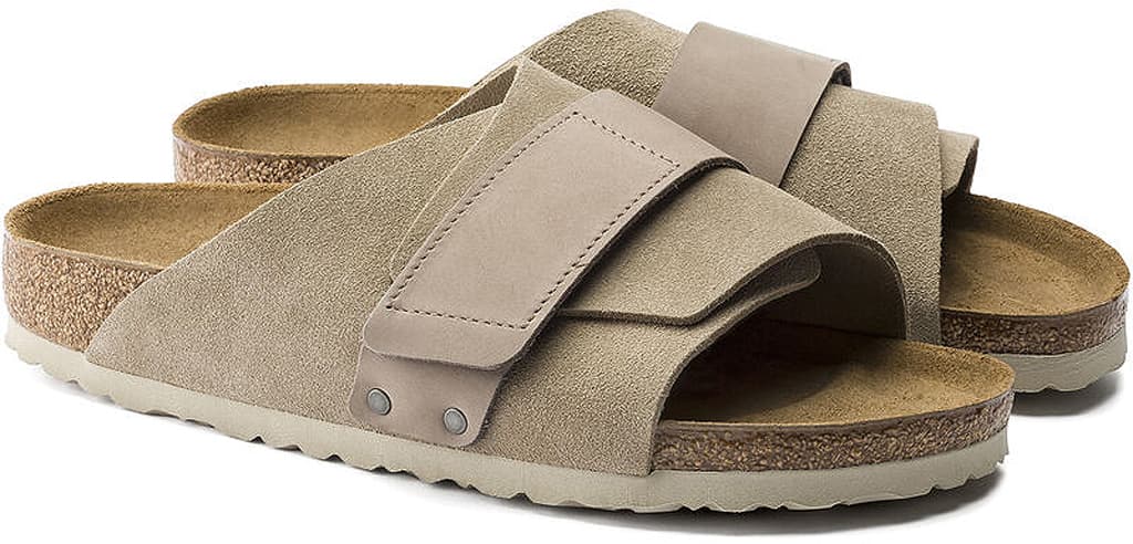 Product gallery image number 4 for product Kyoto Nubuck/Suede Leather Sandals [Narrow] - Women's