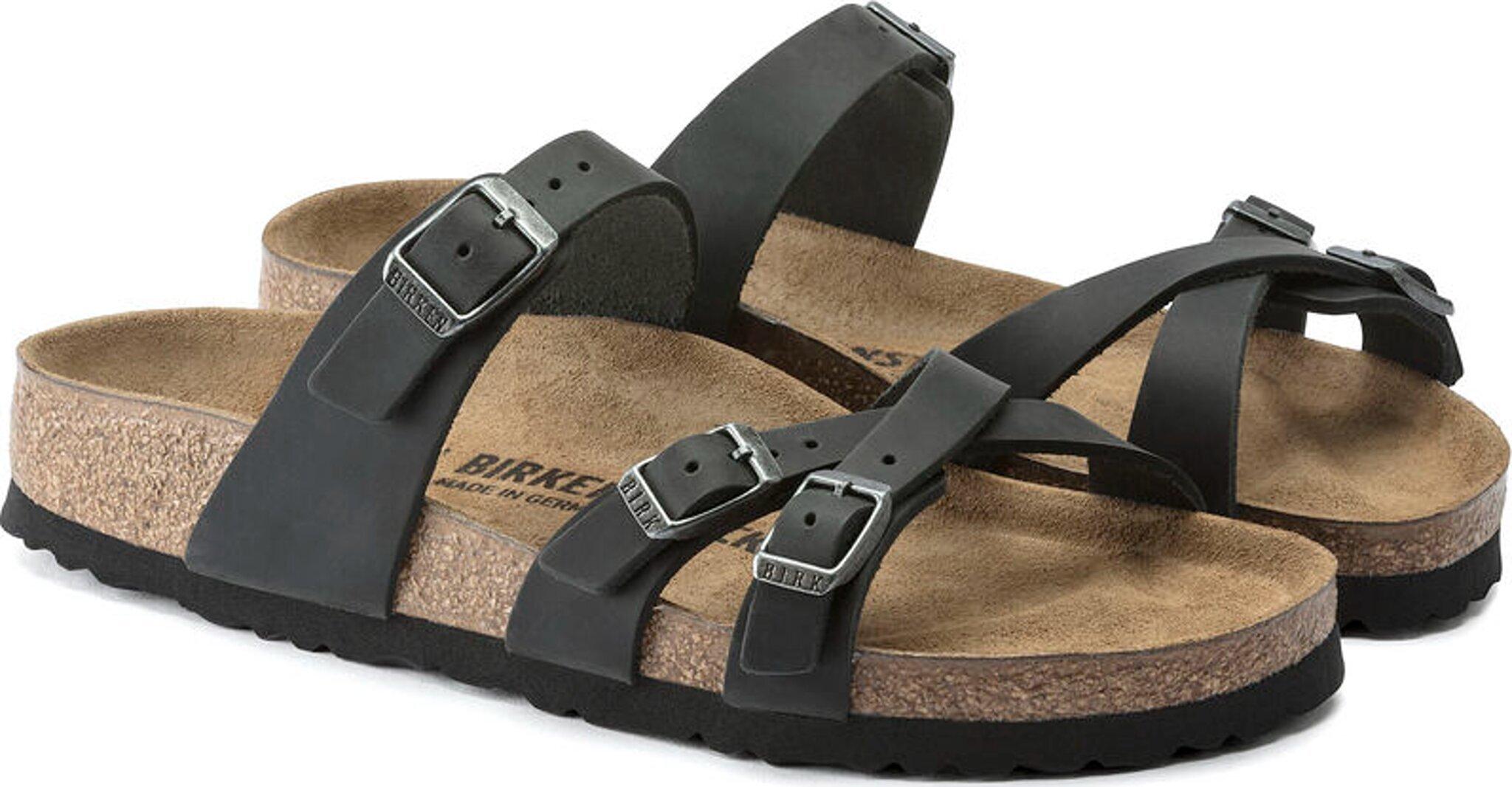 Product gallery image number 5 for product Franca Oiled Leather Sandals - Women's