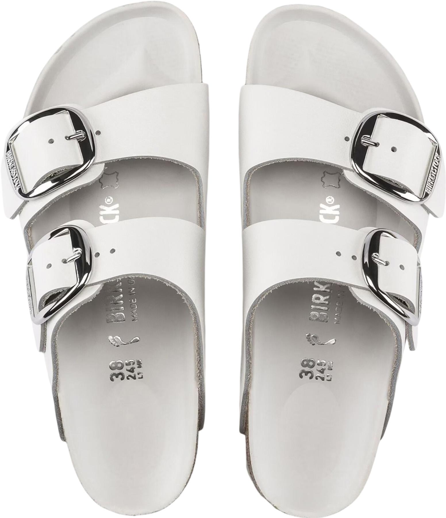 Product gallery image number 2 for product Arizona Big Buckle Leather Sandals [Narrow] - Women's
