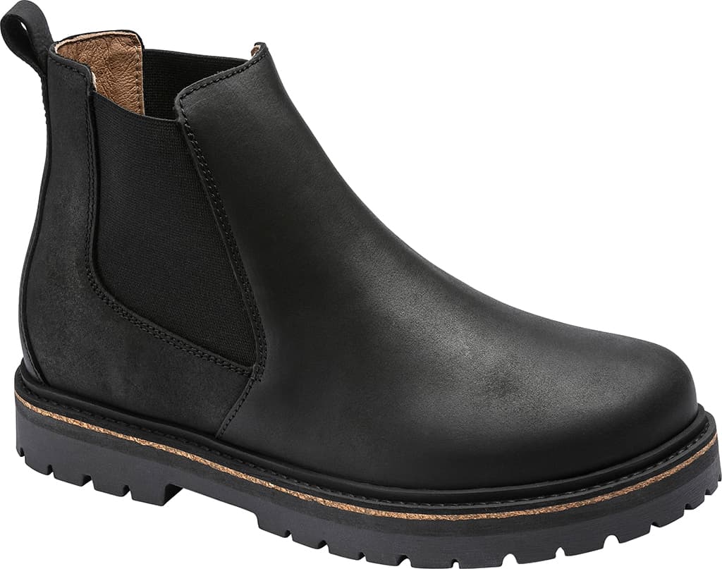 Product gallery image number 3 for product Stalon Black Nubuck Boots [Narrow] - Women's