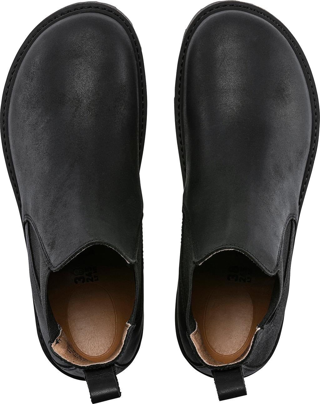 Product gallery image number 5 for product Stalon Black Nubuck Boots [Narrow] - Women's