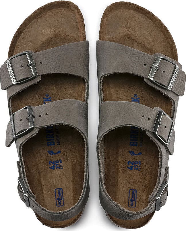 Product gallery image number 5 for product Milano Soft Footbed Nubuck Leather - Men's