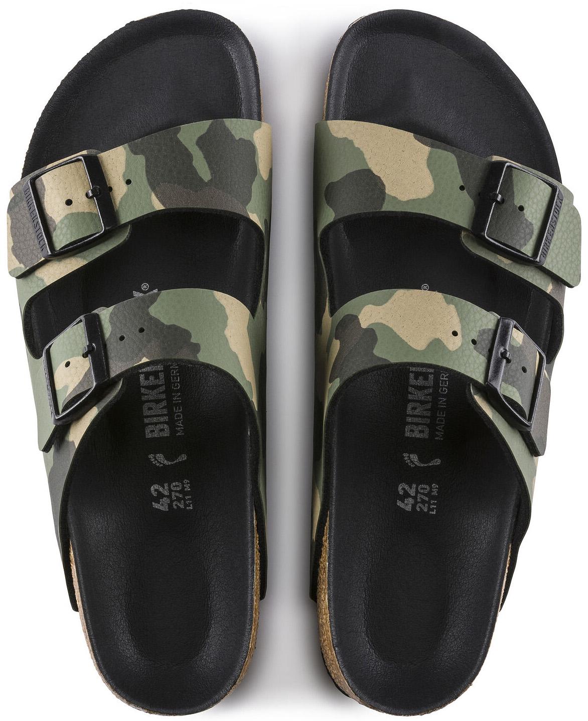 Product gallery image number 3 for product Arizona Birko-Flor Camo Sandals - Men's