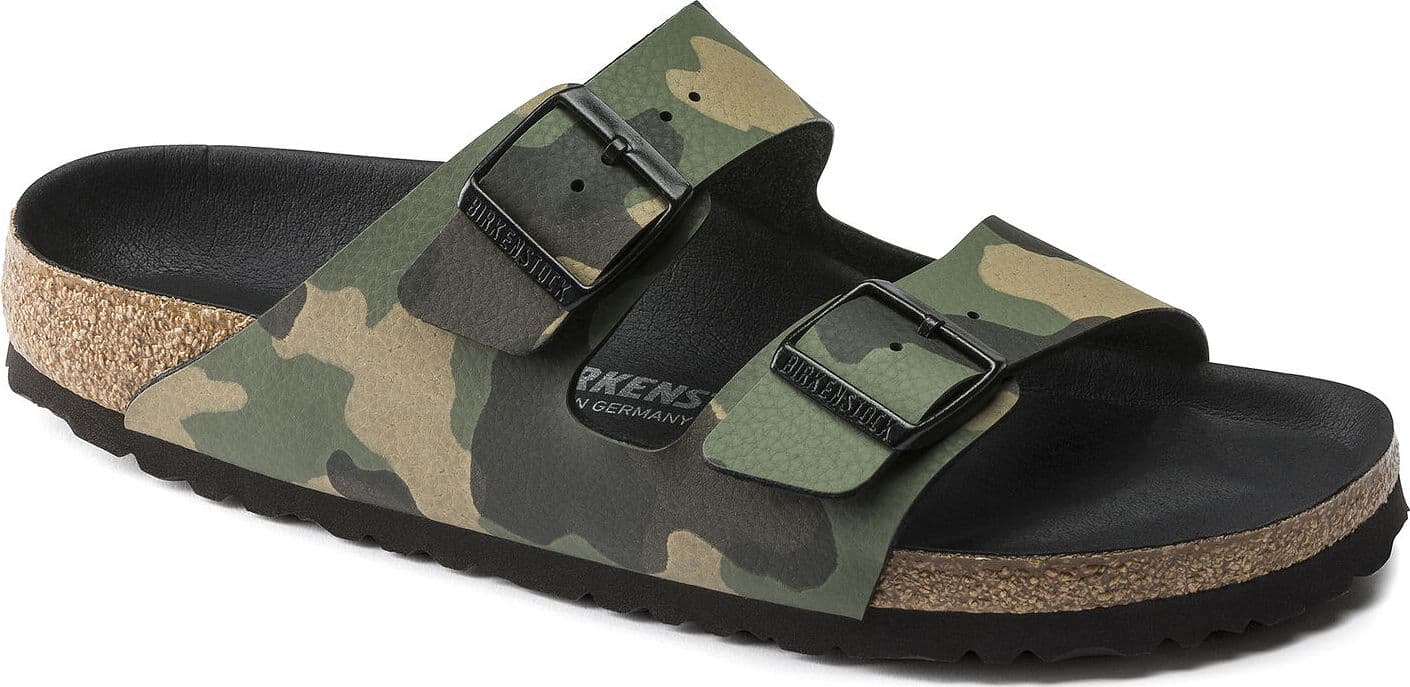 Product gallery image number 1 for product Arizona Birko-Flor Camo Sandals - Men's