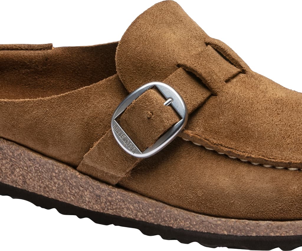 Numéro de l'image de la galerie de produits 4 pour le produit Sabots Buckley en cuir suédé [Étroite] - Unisexe