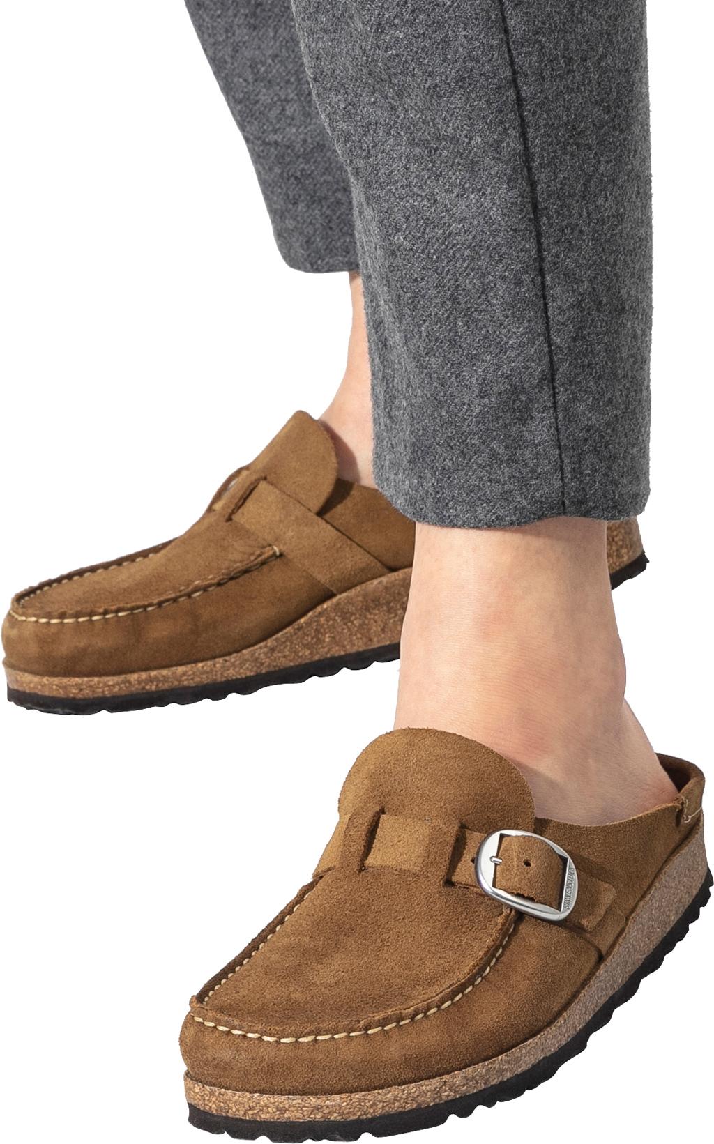 Numéro de l'image de la galerie de produits 2 pour le produit Sabots Buckley en cuir suédé [Étroite] - Unisexe