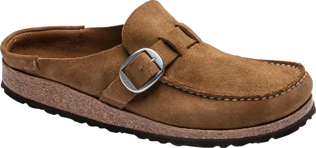 Numéro de l'image de la galerie de produits 8 pour le produit Sabots Buckley en cuir suédé [Étroite] - Unisexe