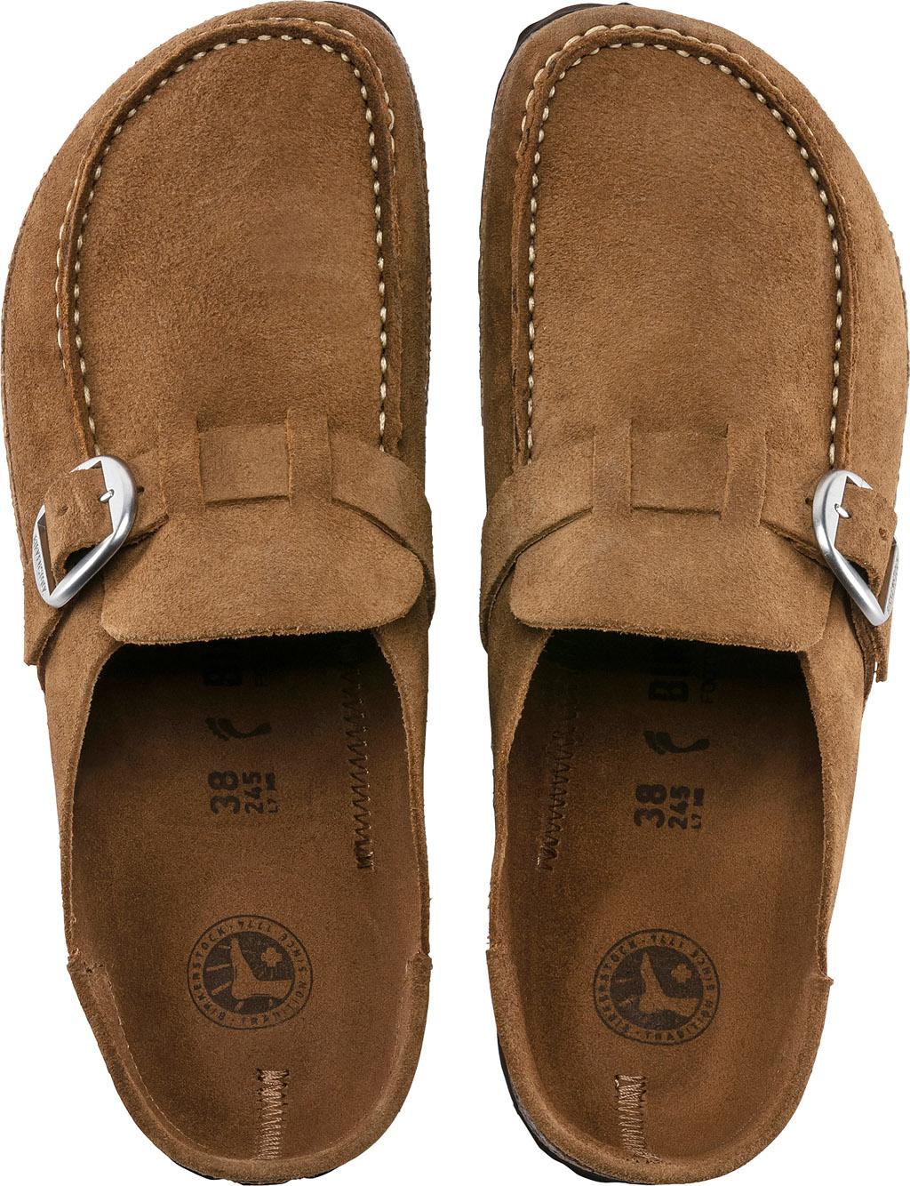 Numéro de l'image de la galerie de produits 6 pour le produit Sabots Buckley en cuir suédé [Étroite] - Unisexe