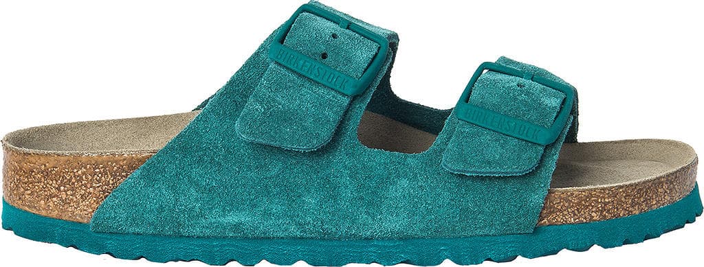 Product gallery image number 2 for product Arizona Soft Footbed Suede Leather Sandals [Narrow] - Women's