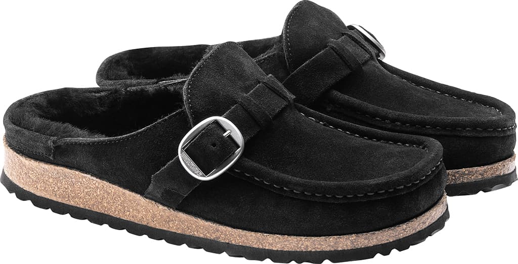 Product gallery image number 6 for product Buckley Shearling Mules [Narrow] - Women's