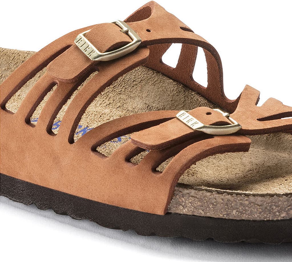 Product gallery image number 4 for product Granada Soft Footbed Nubuck Leather Sandals - Women's