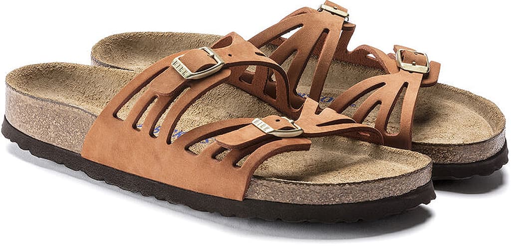 Product gallery image number 6 for product Granada Soft Footbed Nubuck Leather Sandals - Women's