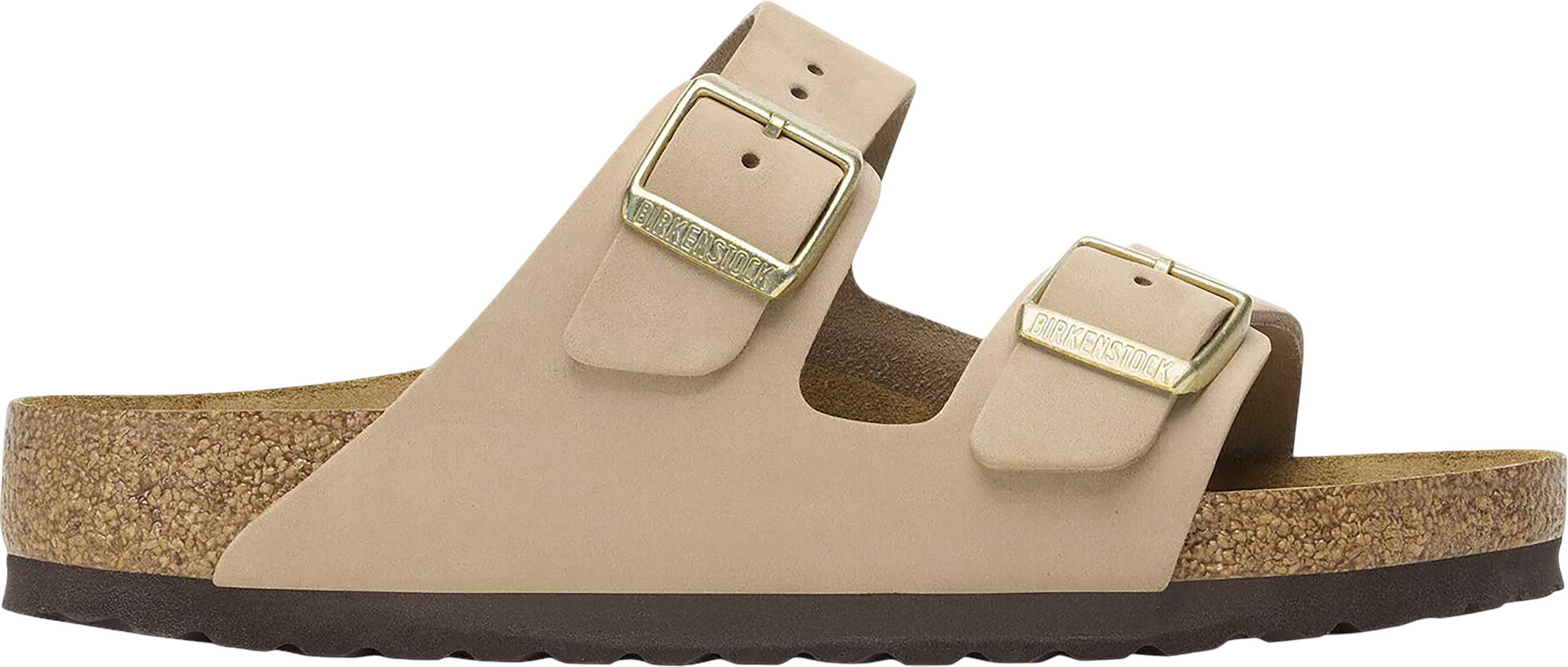 Product image for Arizona Soft Footbed Nubuck Leather Sandals [Narrow] - Women's