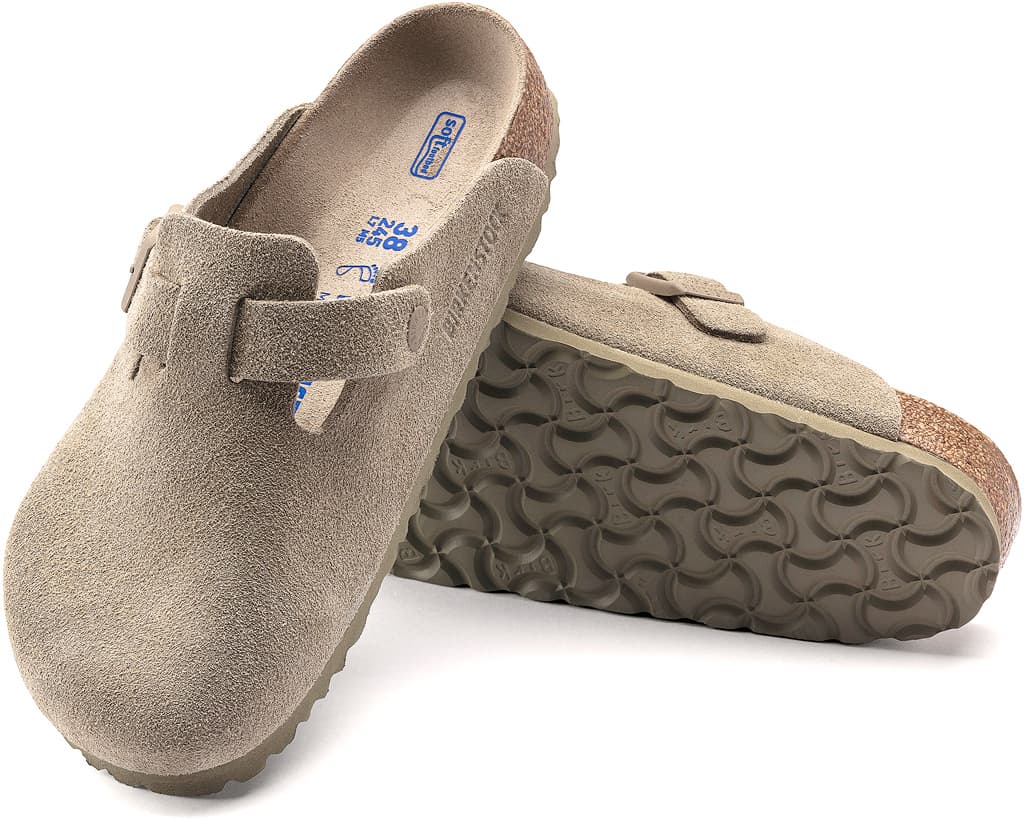 Product gallery image number 5 for product Boston Soft Footbed Suede Leather Sandals - Men's