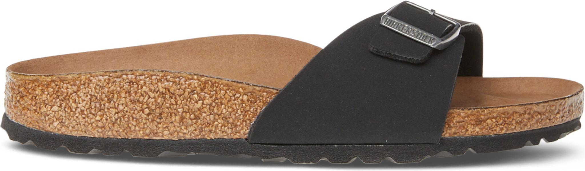 Product gallery image number 1 for product Madrid Vegan Birkibuc Sandals [Narrow] - Women's