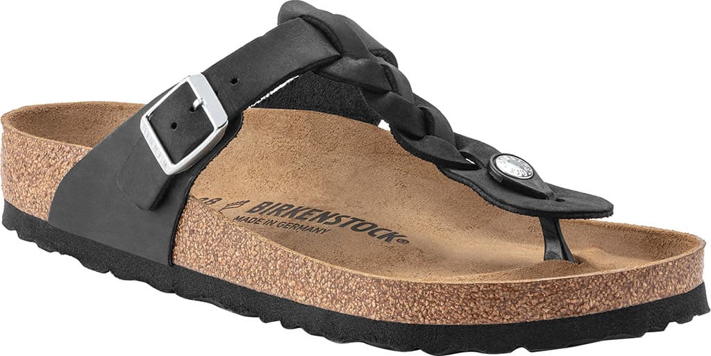 Product gallery image number 1 for product Gizeh Braid Oiled Leather Sandals - Women's