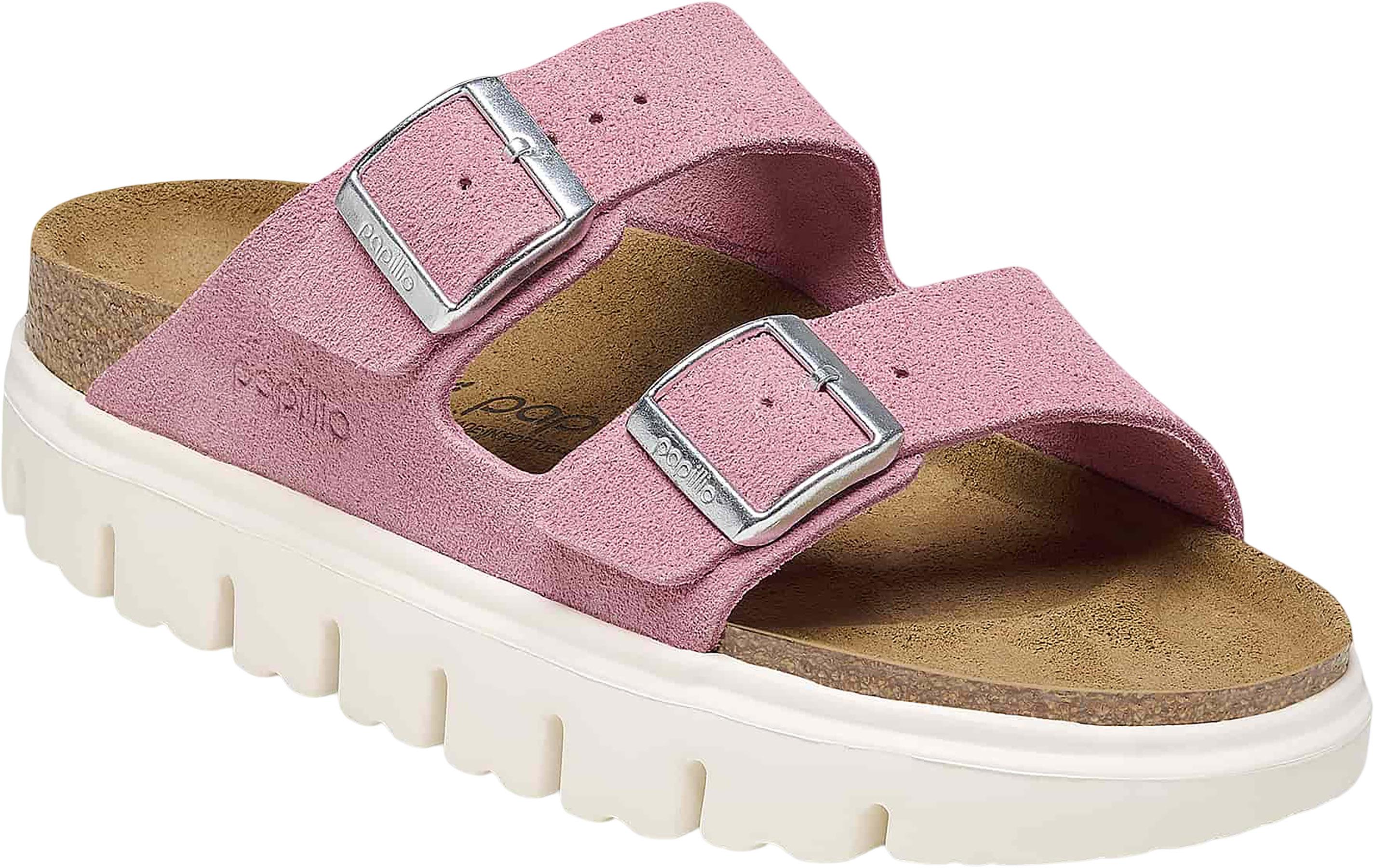 Product gallery image number 6 for product Arizona Chunky Warm Sand Suede Sandals [Narrow]- Unisex