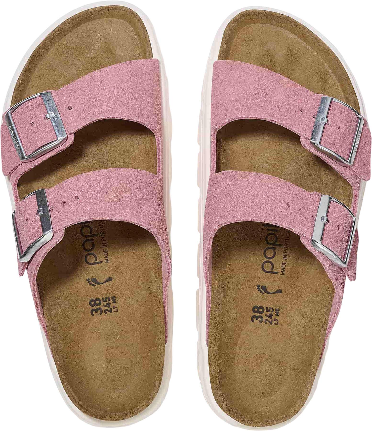 Product gallery image number 5 for product Arizona Chunky Warm Sand Suede Sandals [Narrow]- Unisex