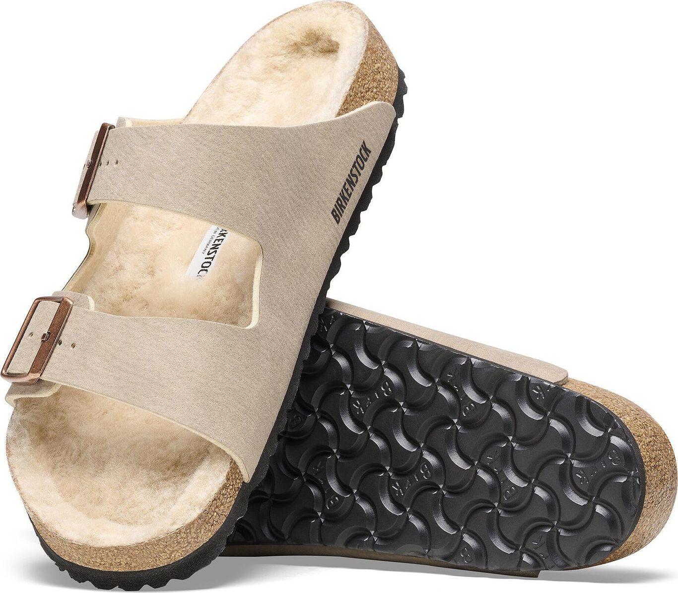 Product gallery image number 2 for product Arizona Shearling Sandals [Narrow] - Unisex