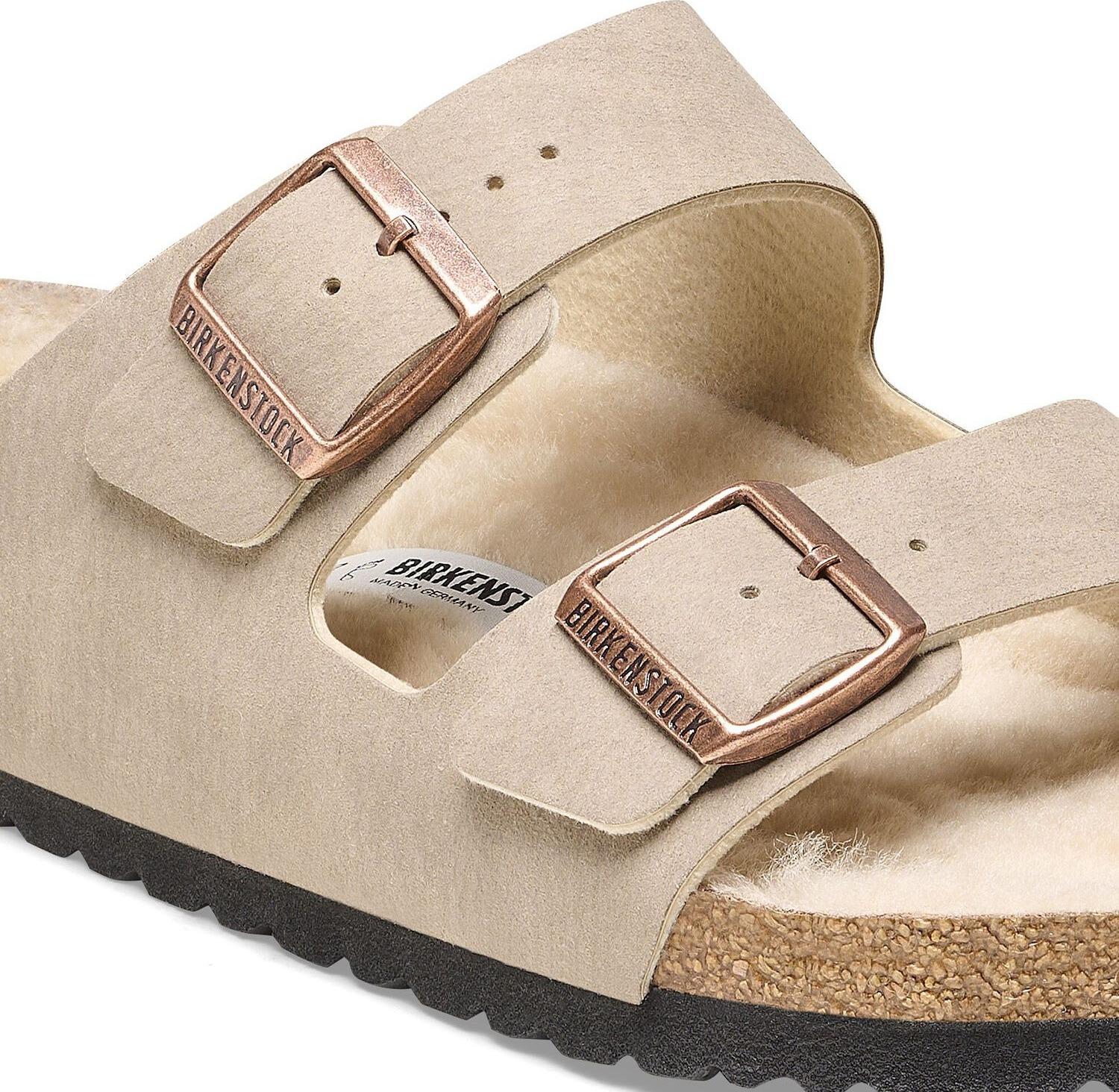 Product gallery image number 8 for product Arizona Shearling Sandals [Narrow] - Unisex