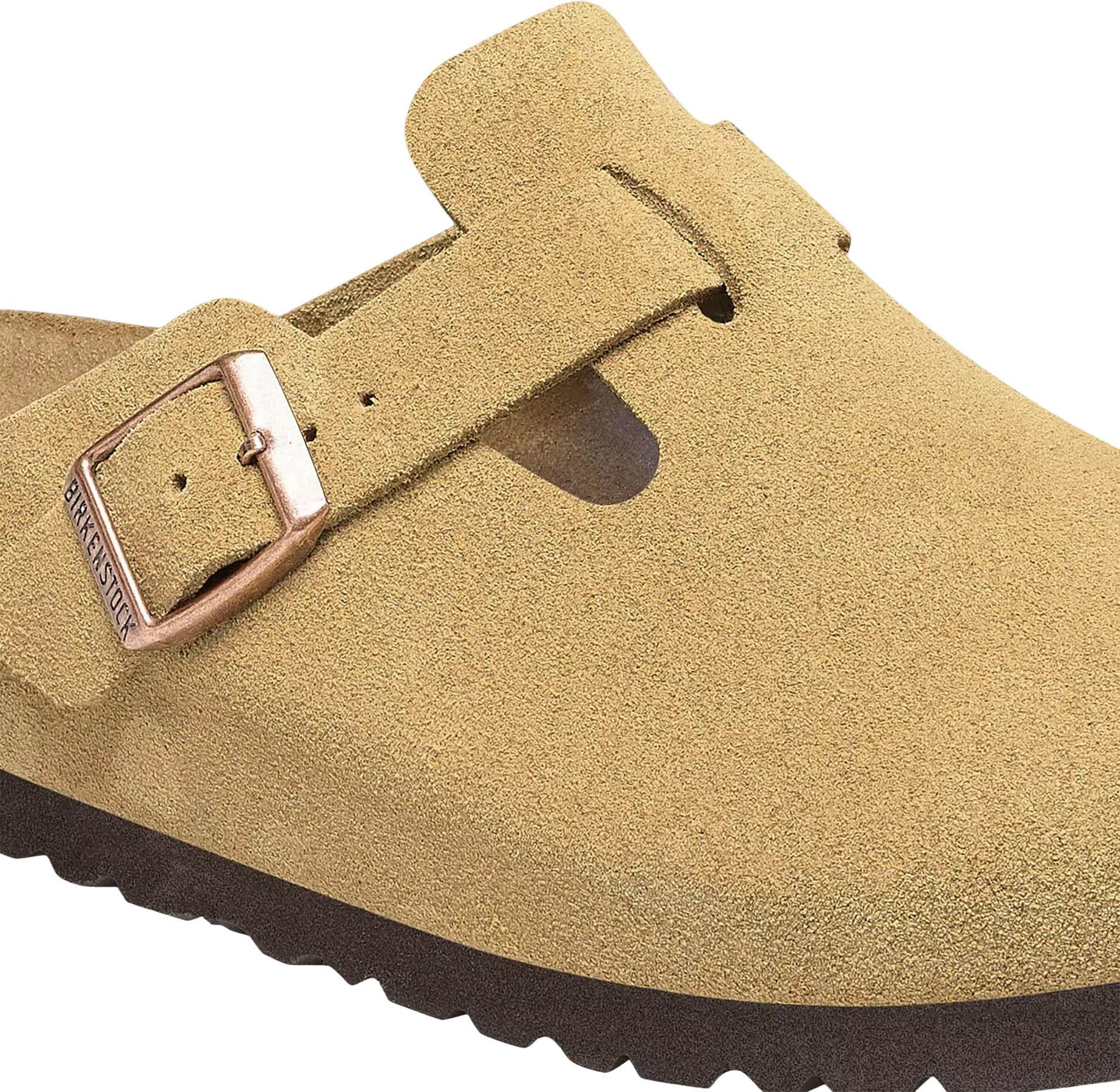 Product gallery image number 4 for product Boston Suede Leather Clog - Unisex
