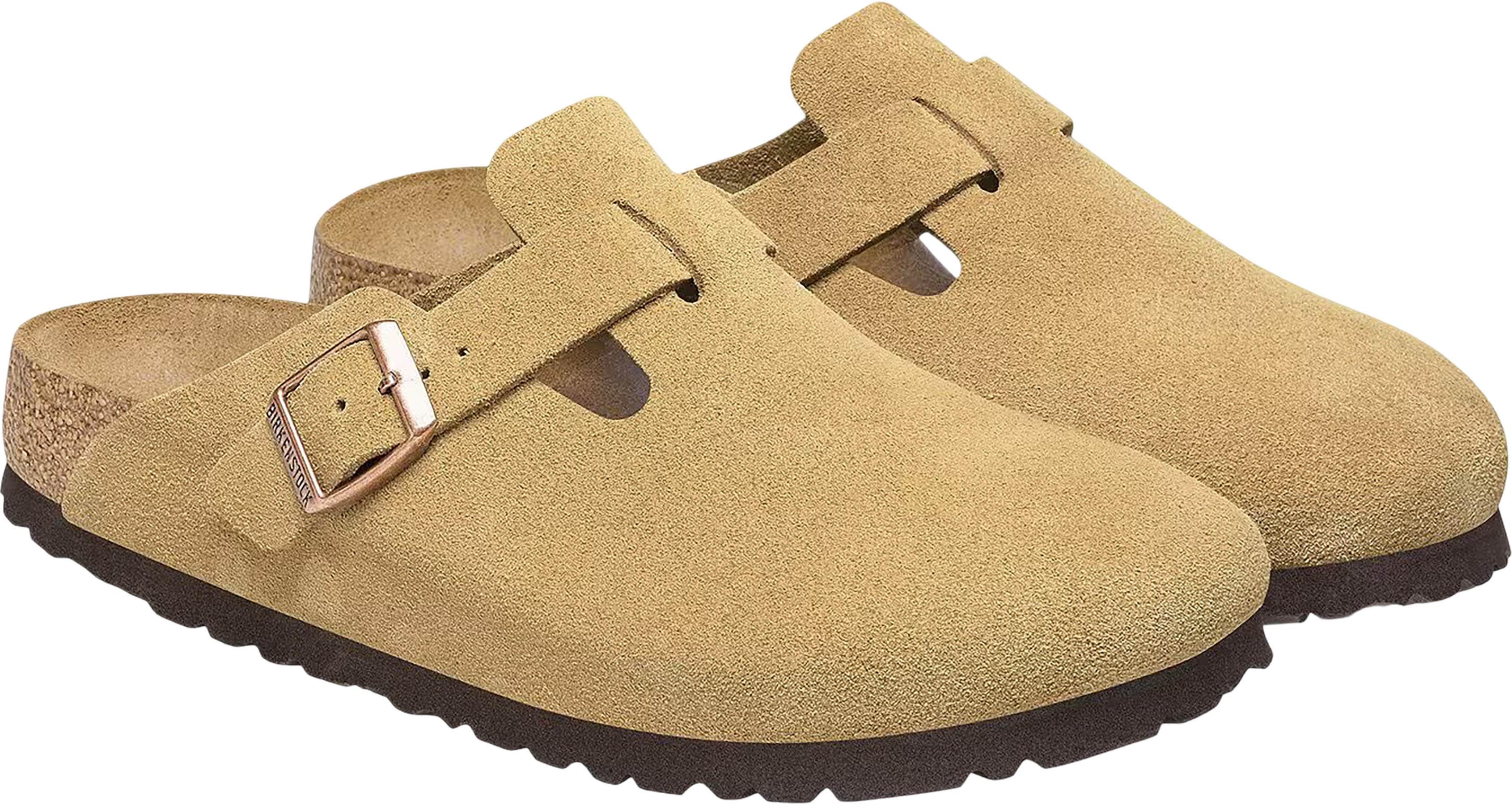 Product gallery image number 5 for product Boston Suede Leather Clog - Unisex