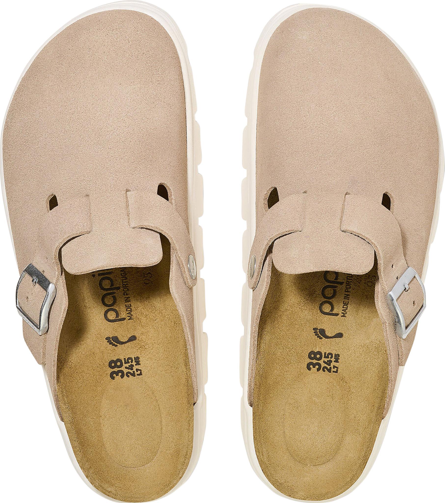 Product gallery image number 8 for product Boston Chunky Suede Clog [Narrow] - Women's