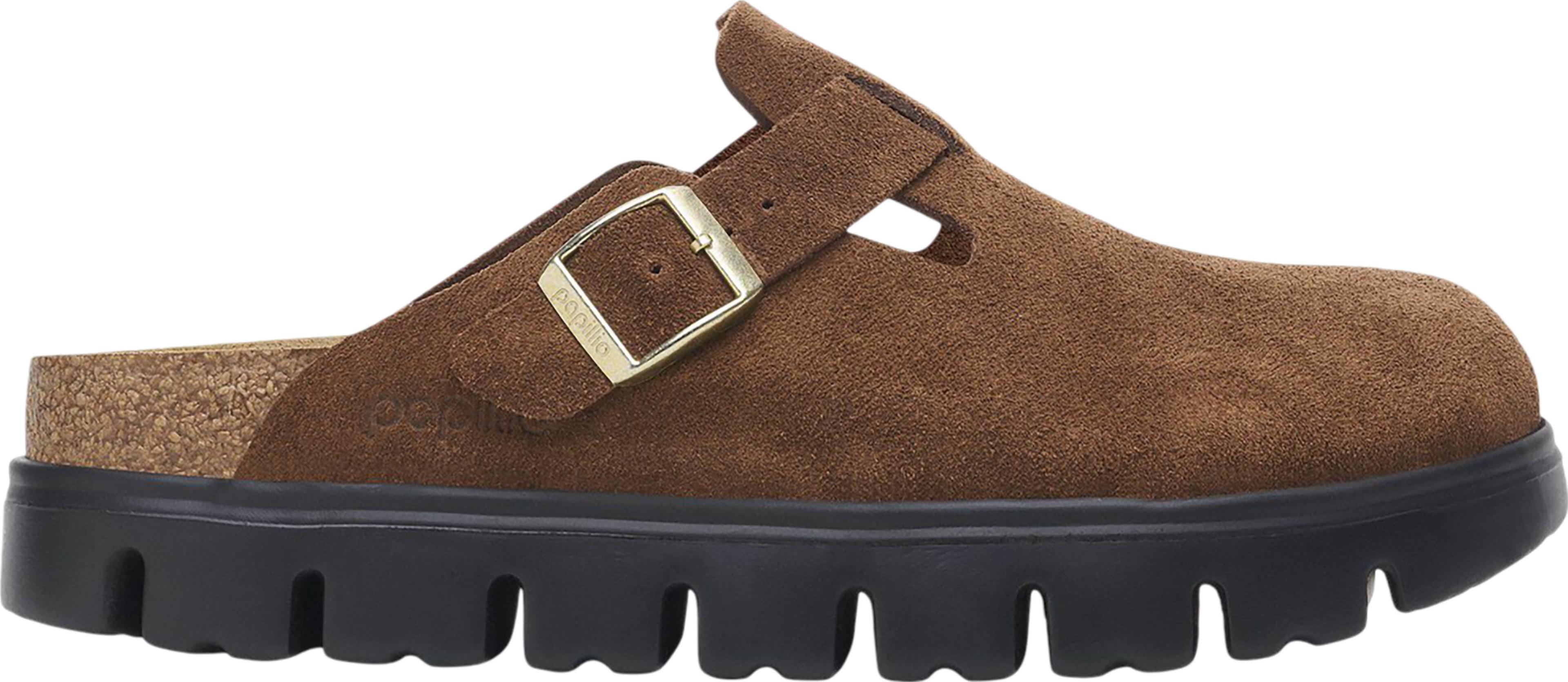 Product image for Boston Chunky Suede Clog [Narrow] - Women's
