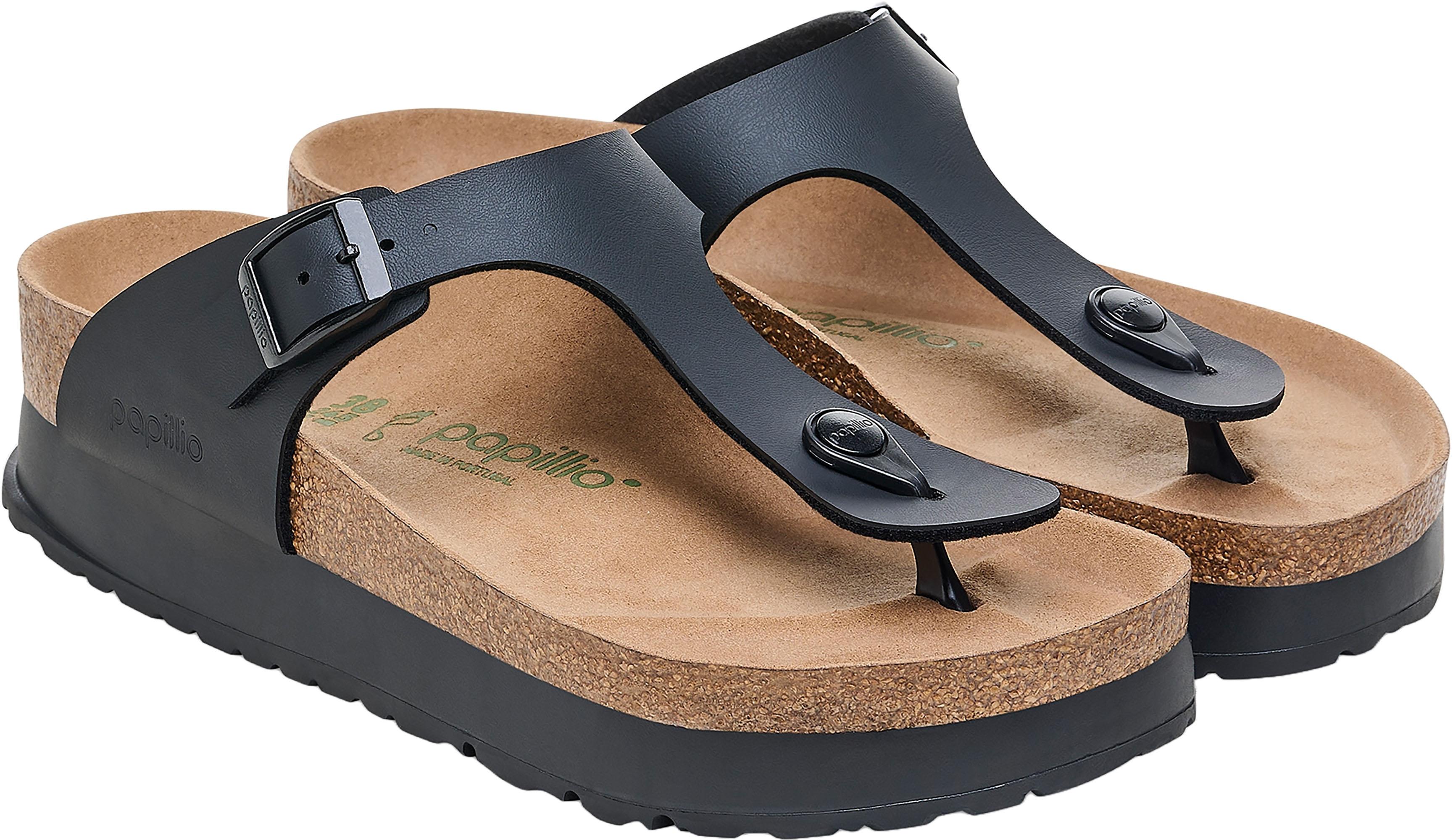 Product gallery image number 4 for product Gizeh Platform Birko-Flor Sandals - Women's