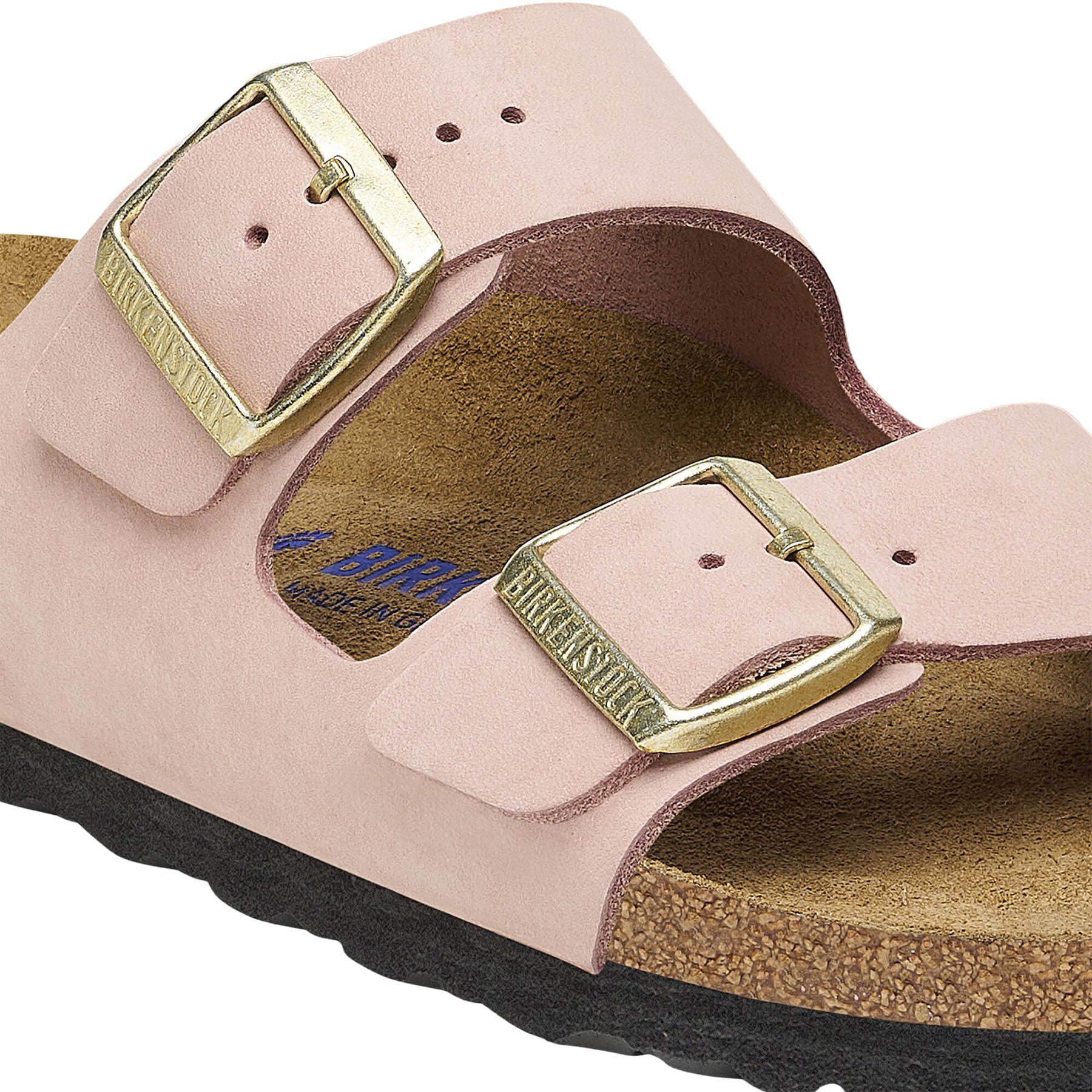 Product gallery image number 3 for product Arizona Soft Footbed Nubuck Leather Sandals - Women's